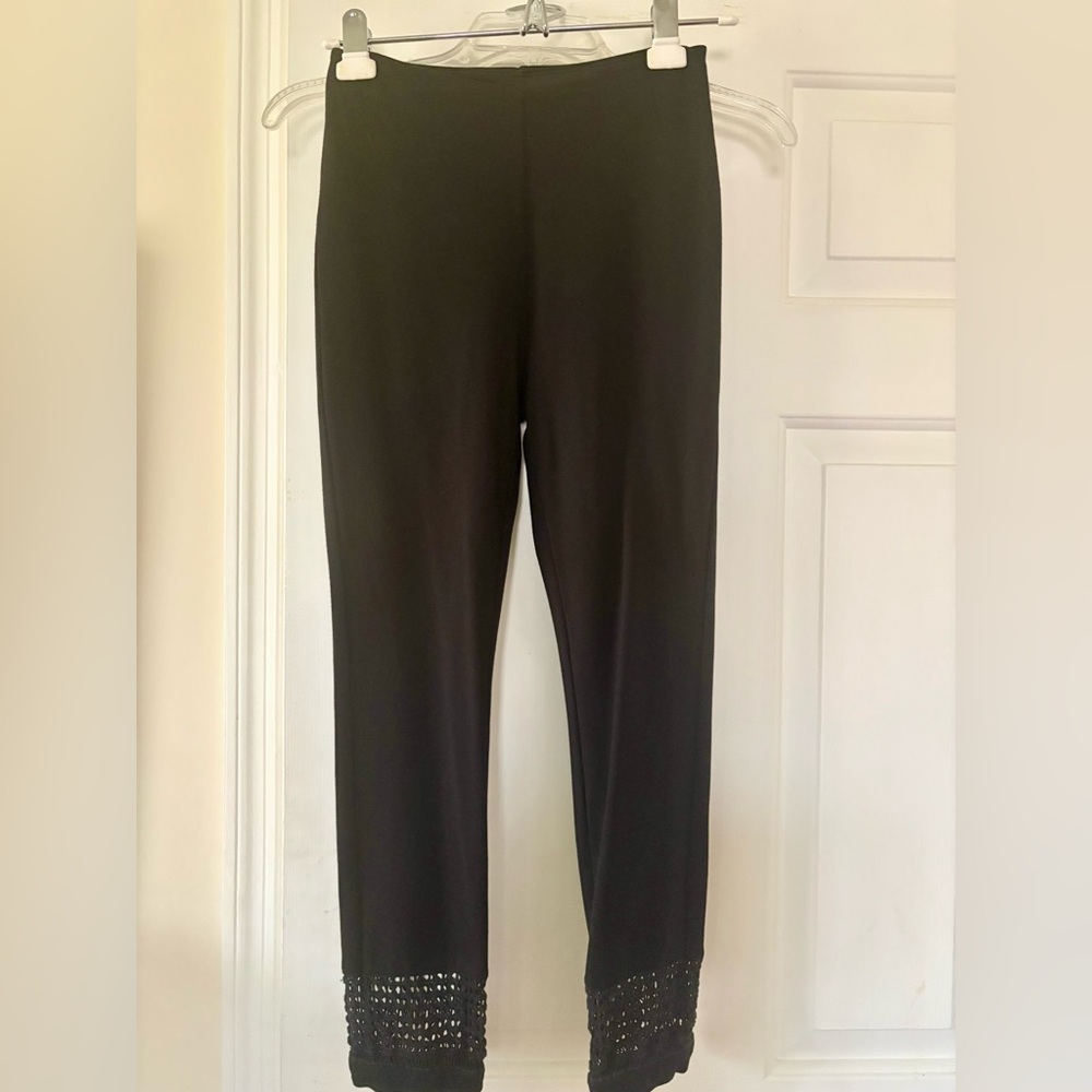 Lysse Women's Black Dress Capri Pants Size XS